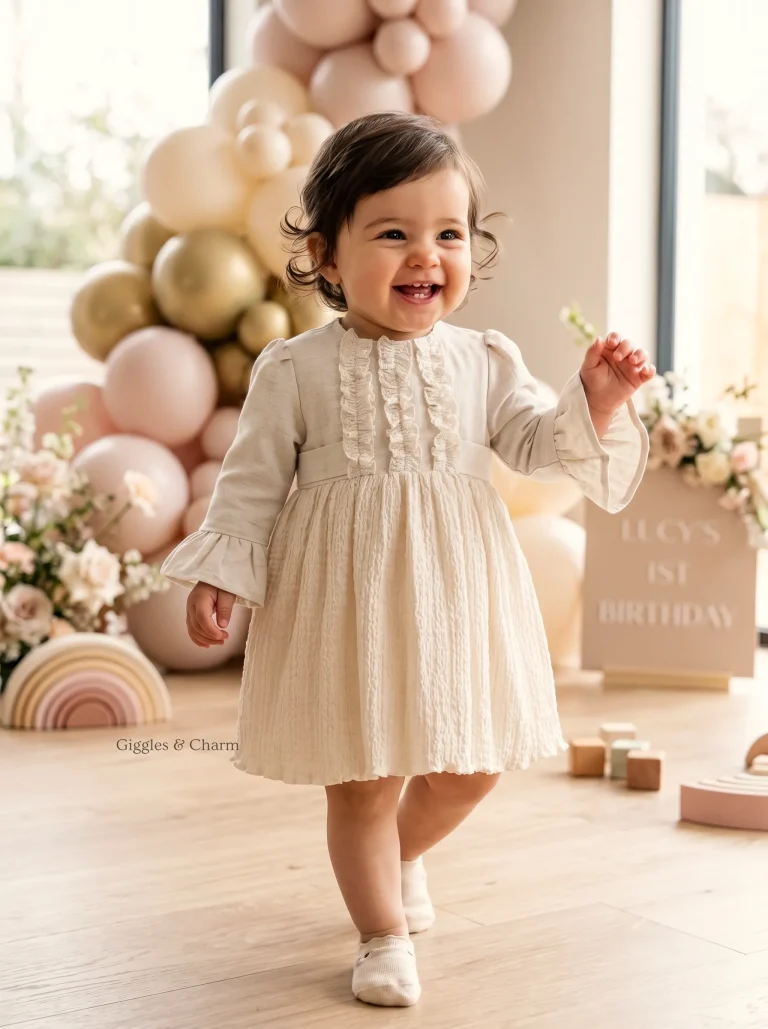 Bell sleeve textured dress