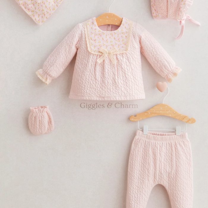 5-Piece Floral Newborn Outfit Set