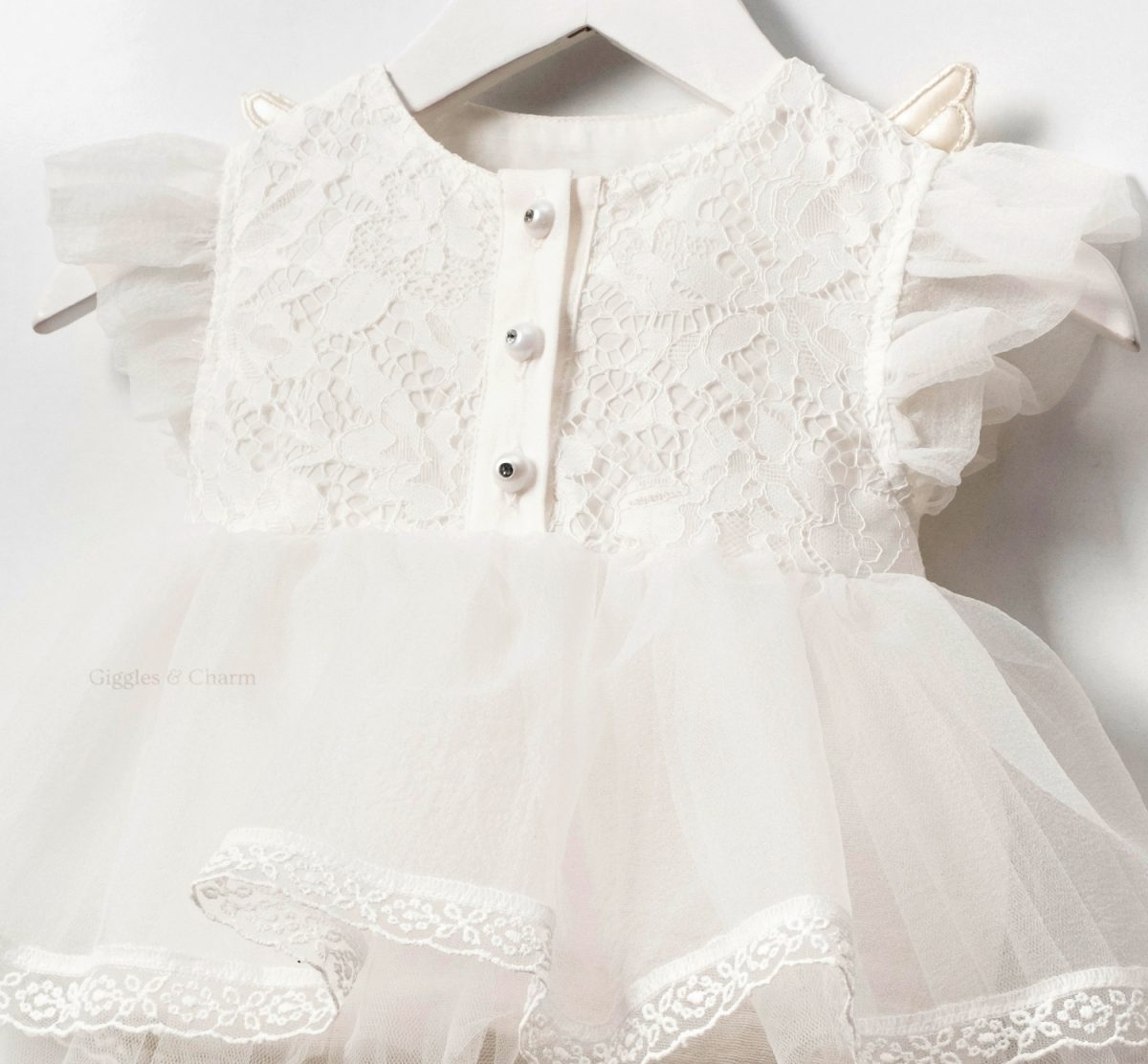 Angel romper with wings - Image 3