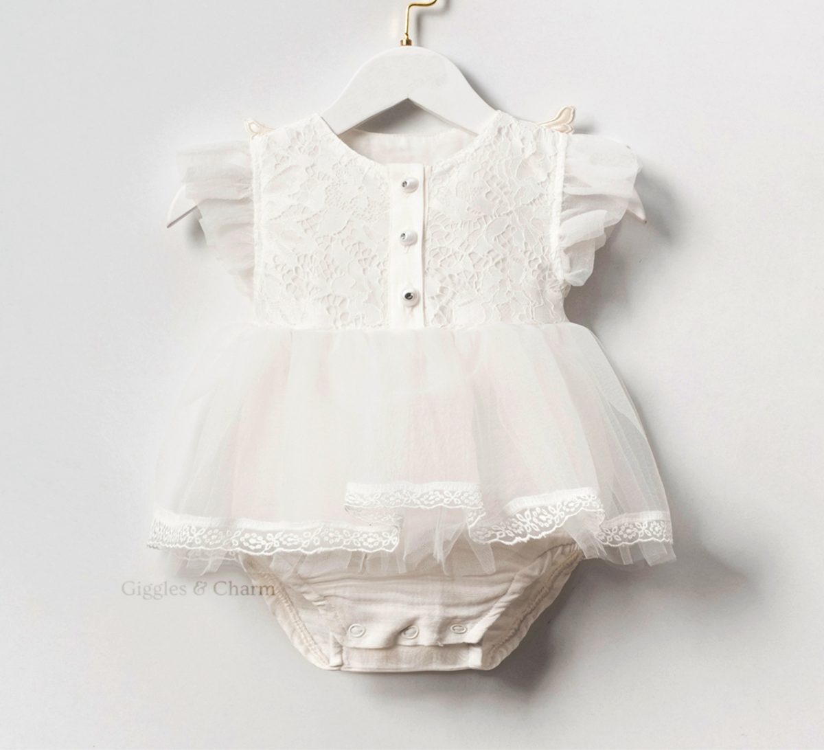 Angel romper with wings - Image 2