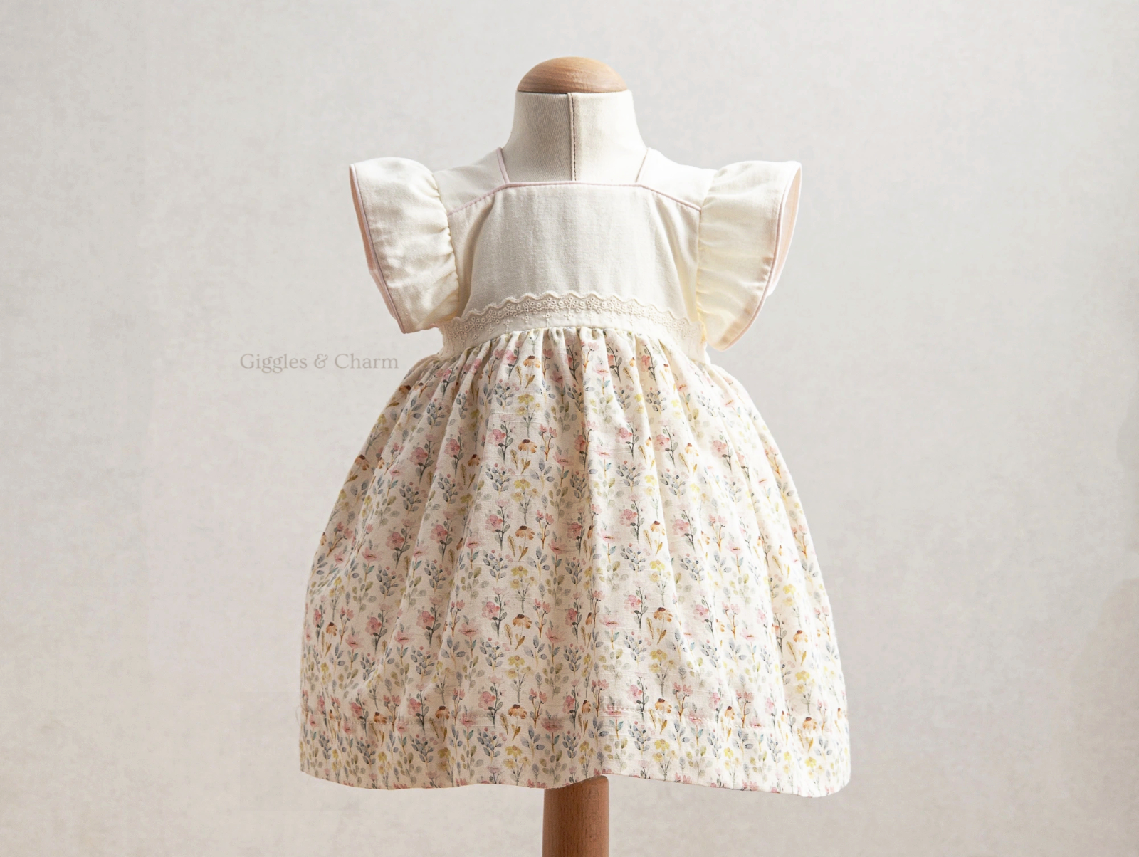 Floral print dress
