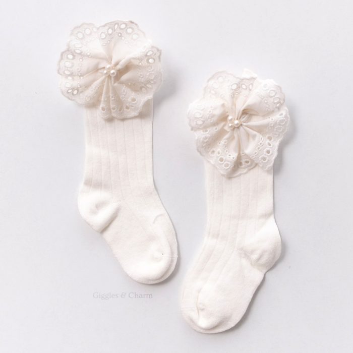 Lace Flower design socks
