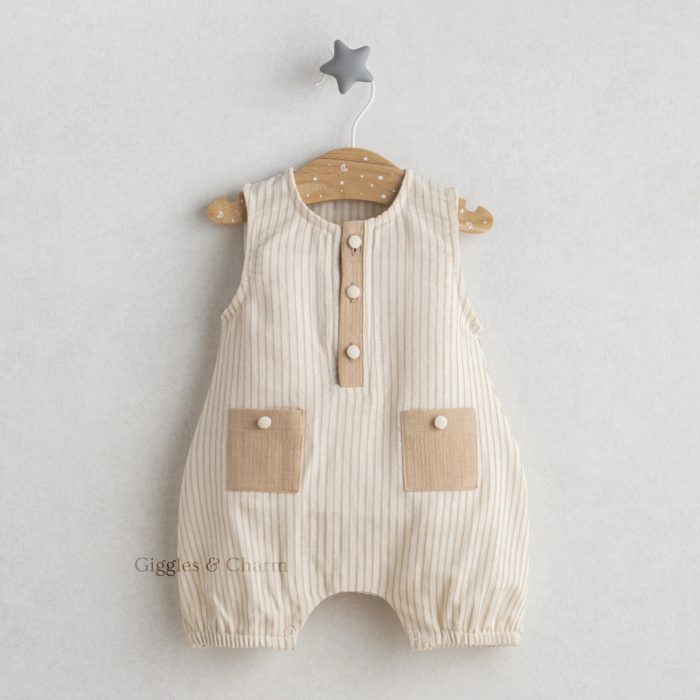 Romper with pockets