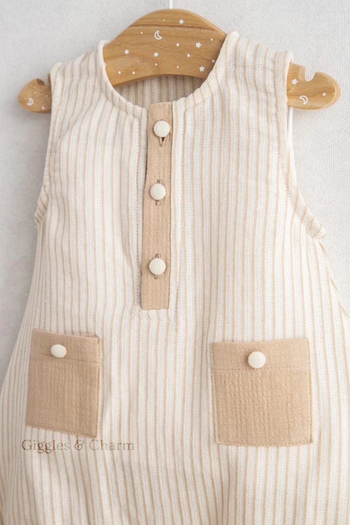 Romper with pockets