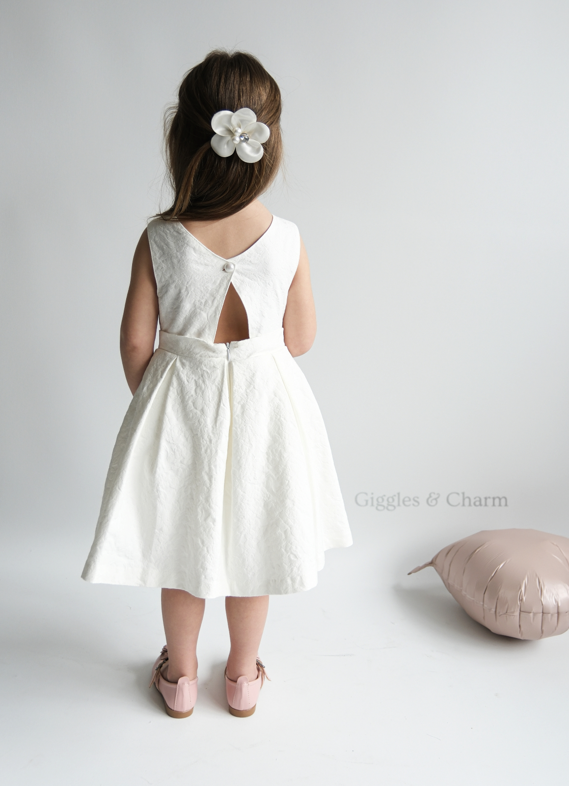 Jacquard butterfly design dress - Image 4
