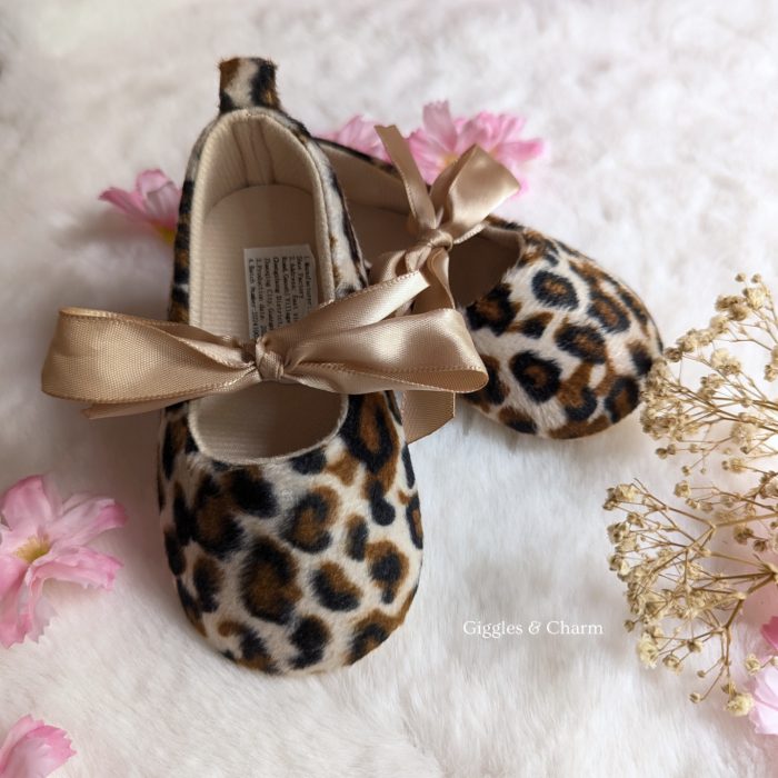 Fuzzy Leopard shoes