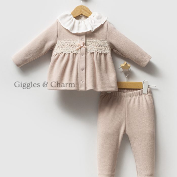 3 Piece Dusty pink Knit set
