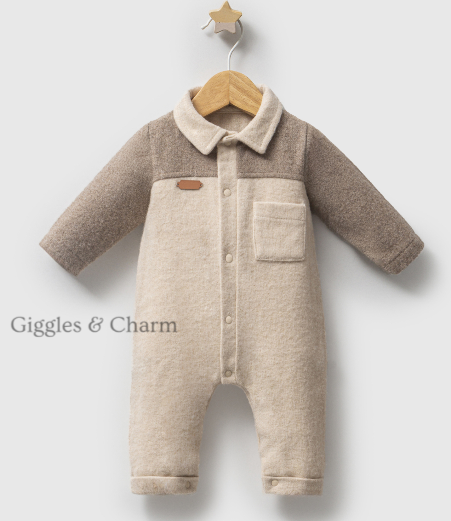 Collared knit Jumpsuit - Image 2
