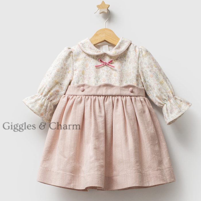 Floral vintage bell sleeve dress