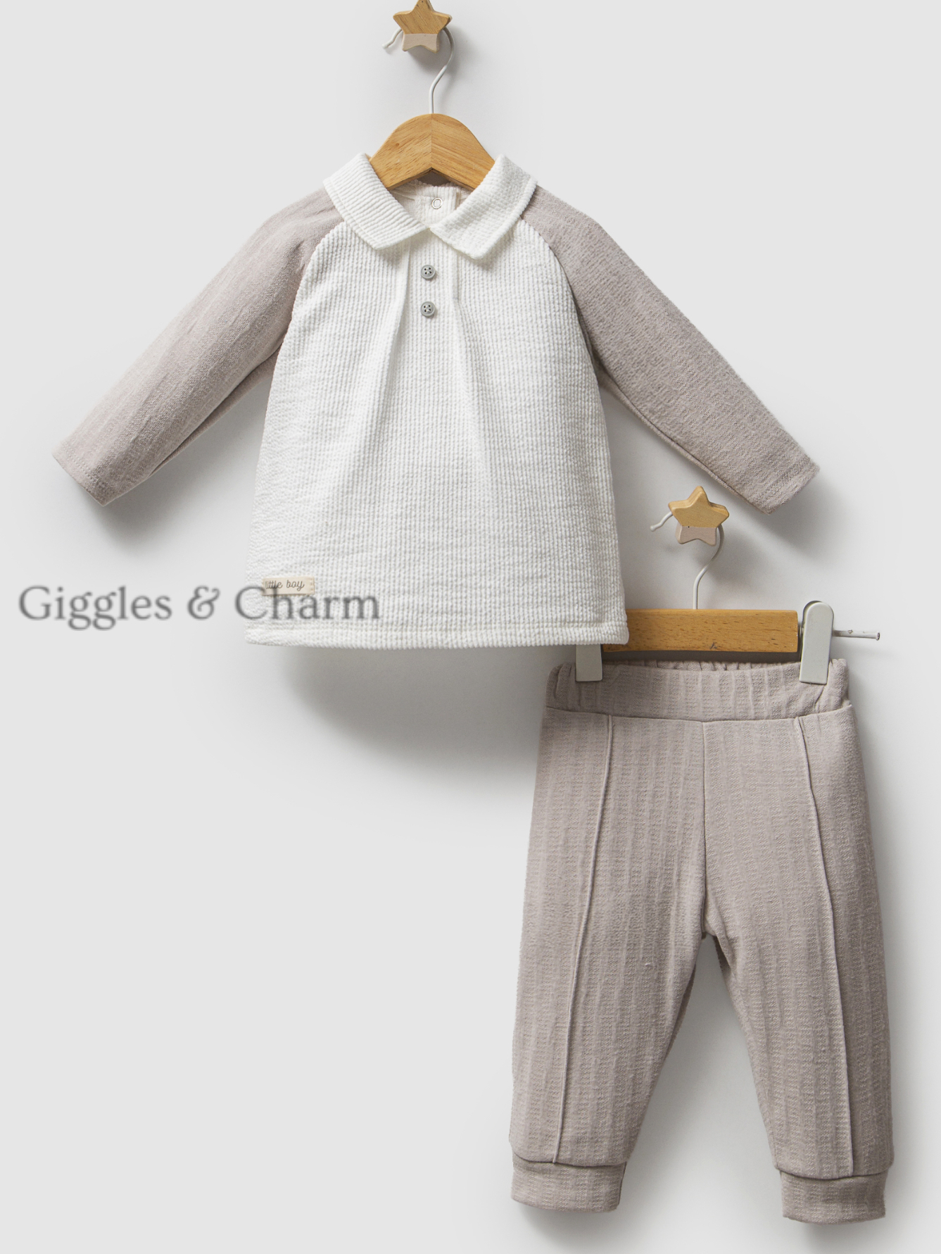 Knit Jersey with Joggers - Image 2