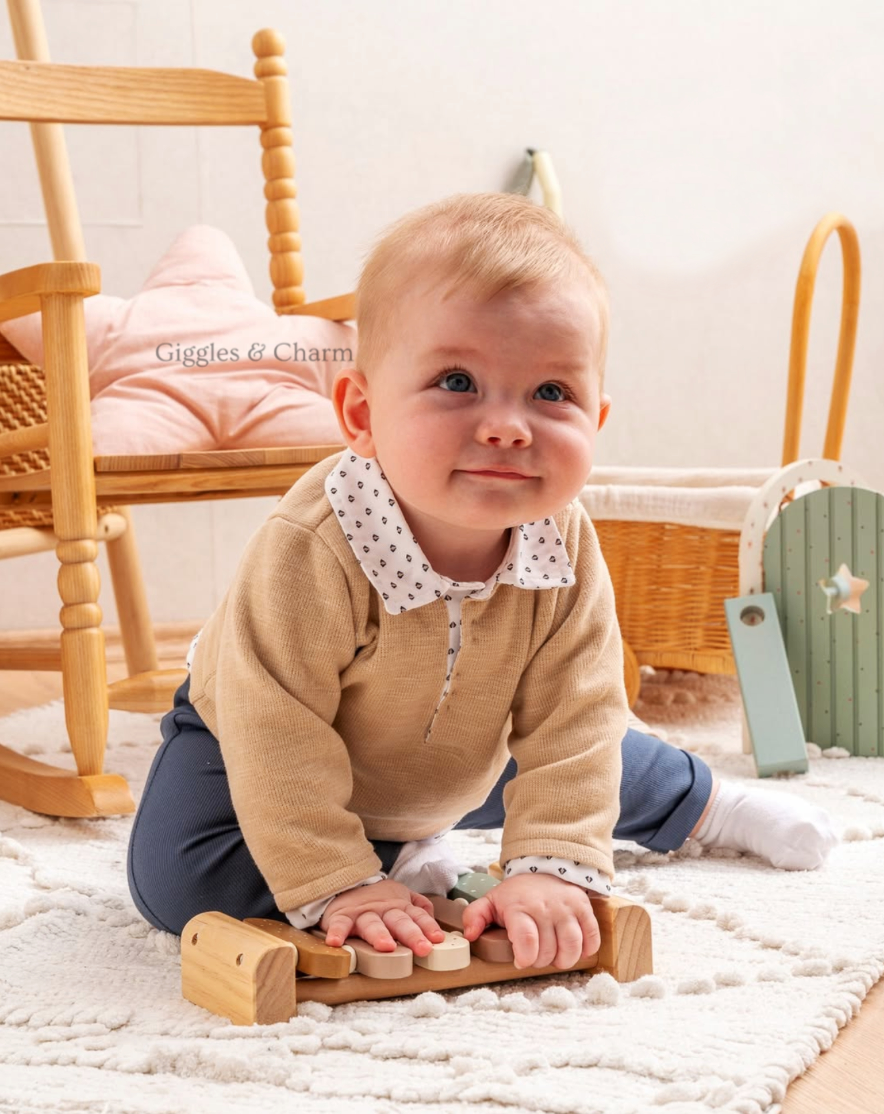 Knit Shirt sweater Jumpsuit