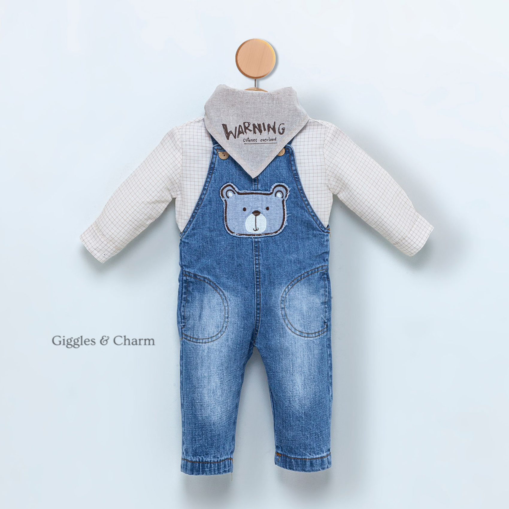 Cute Denim Overalls - Image 2