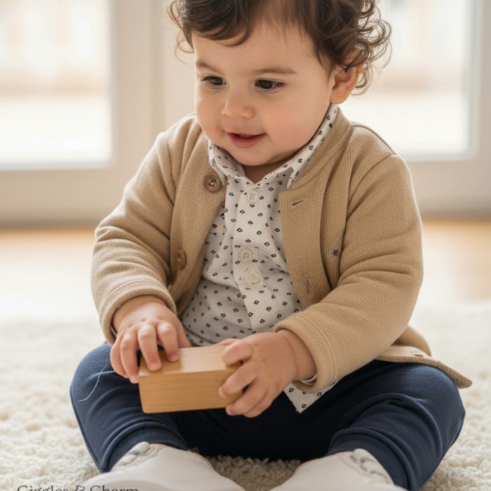 3 Piece Knit Jacket Set