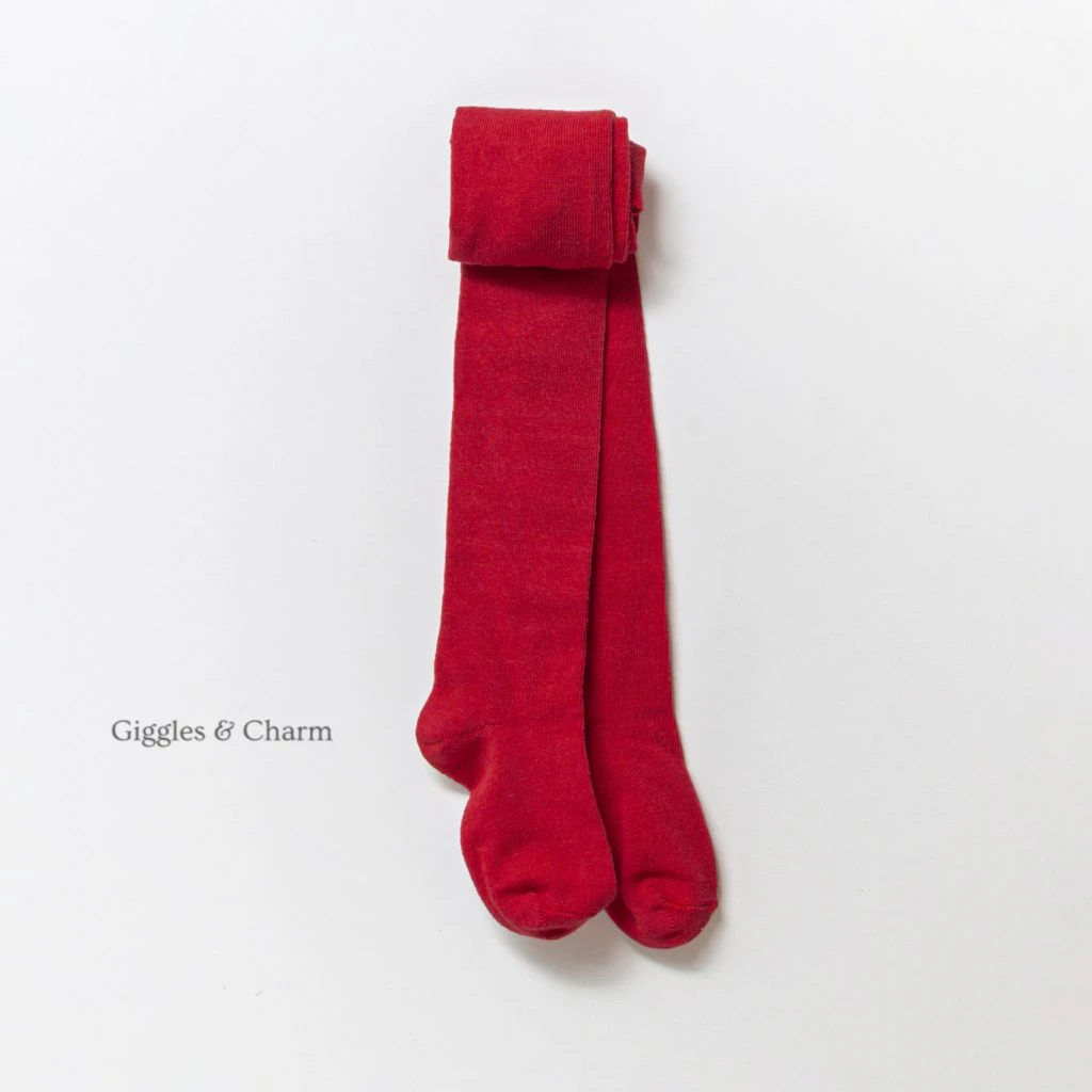 Red Knit Tights