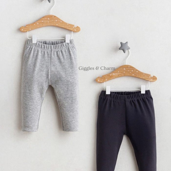 Grey & Black Legging set