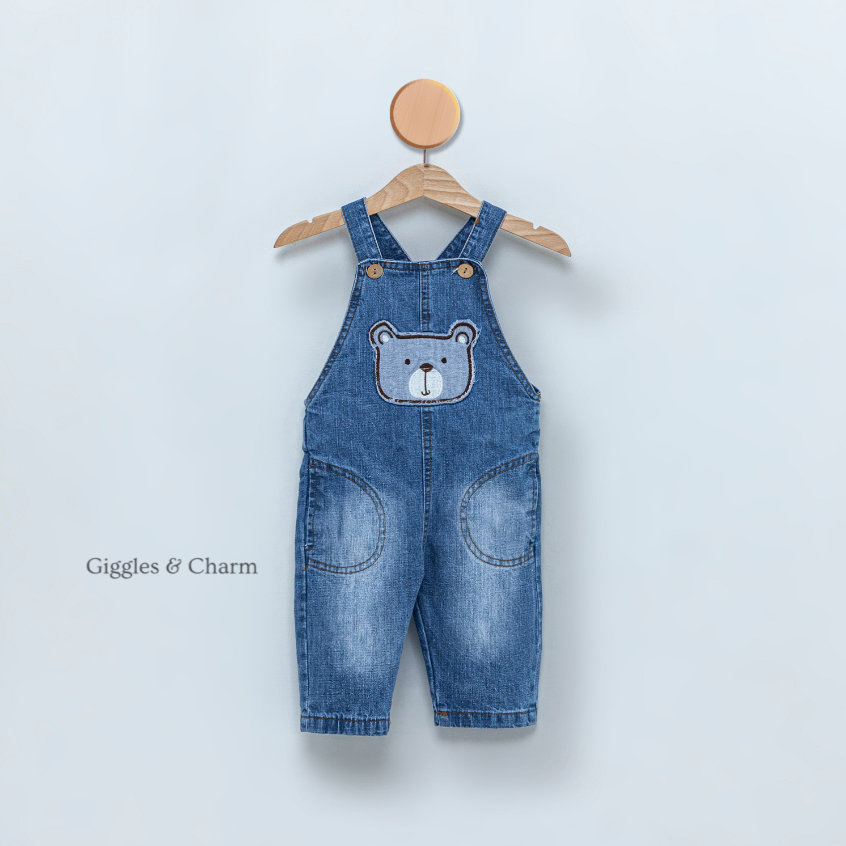 Cute Denim Overalls - Image 3