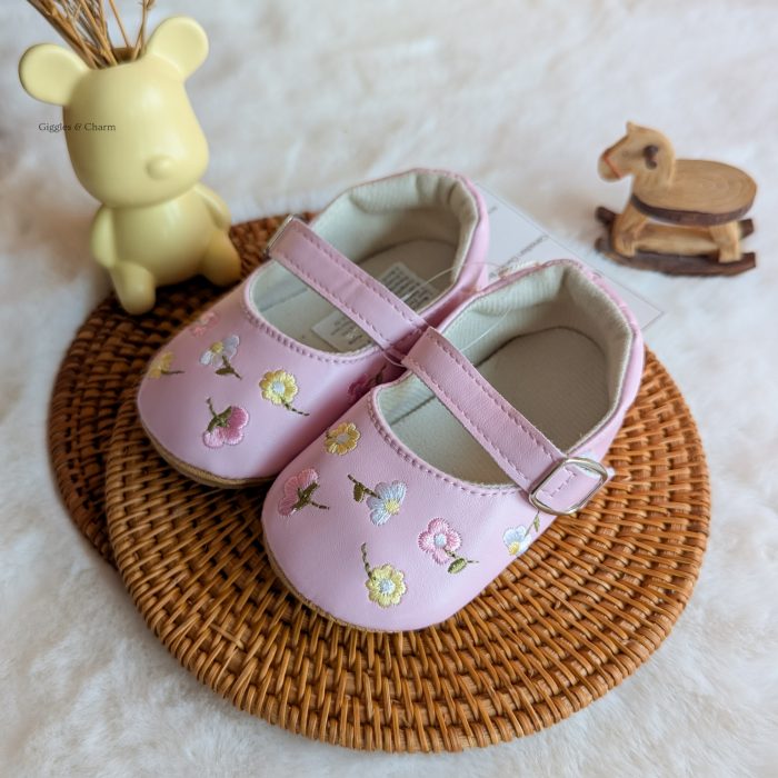 Floral Embroidered Shoes