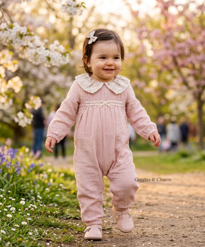 Mauve Lace Overlay Jumpsuit