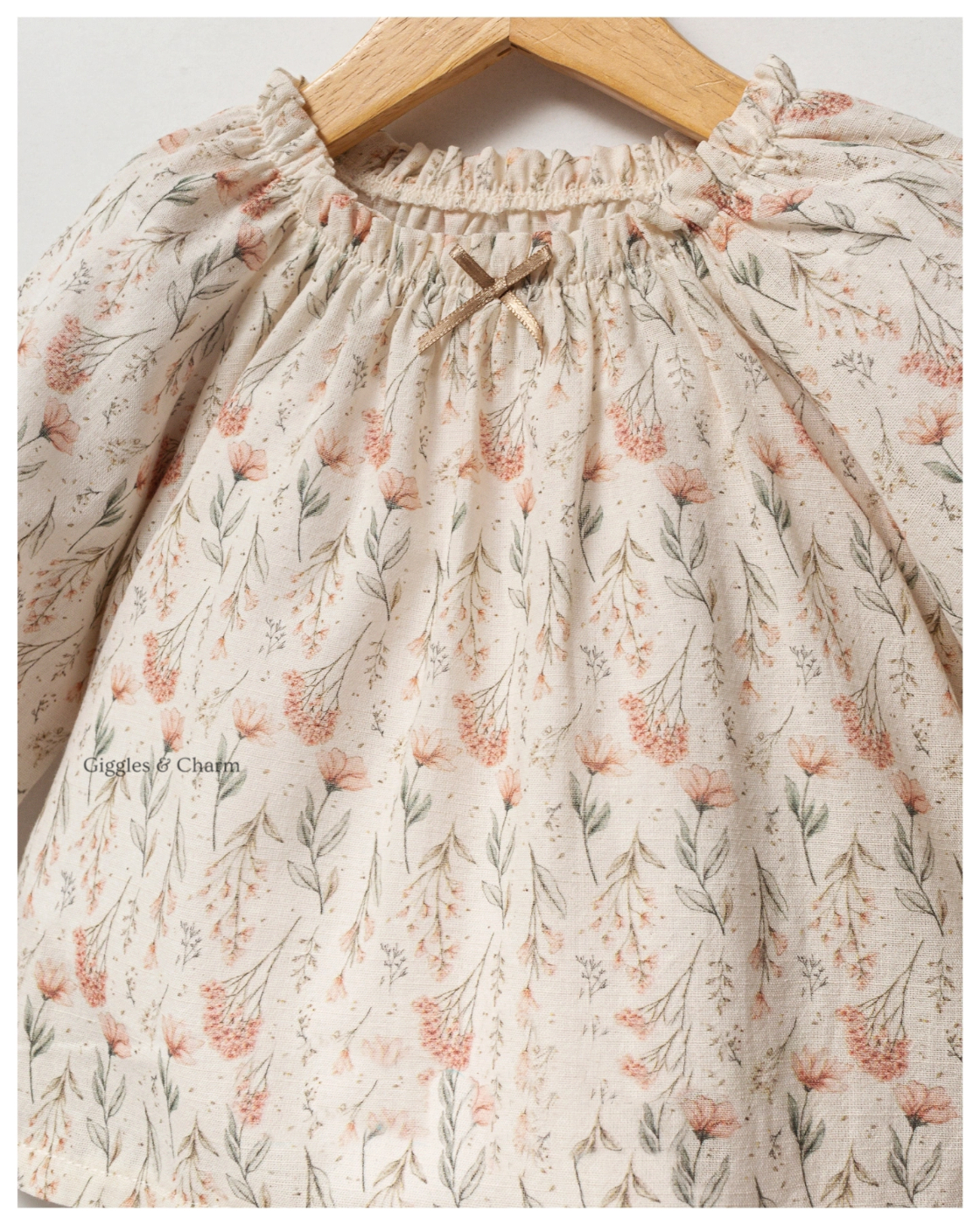 Cream Lace Top & Pants Set - Image 3