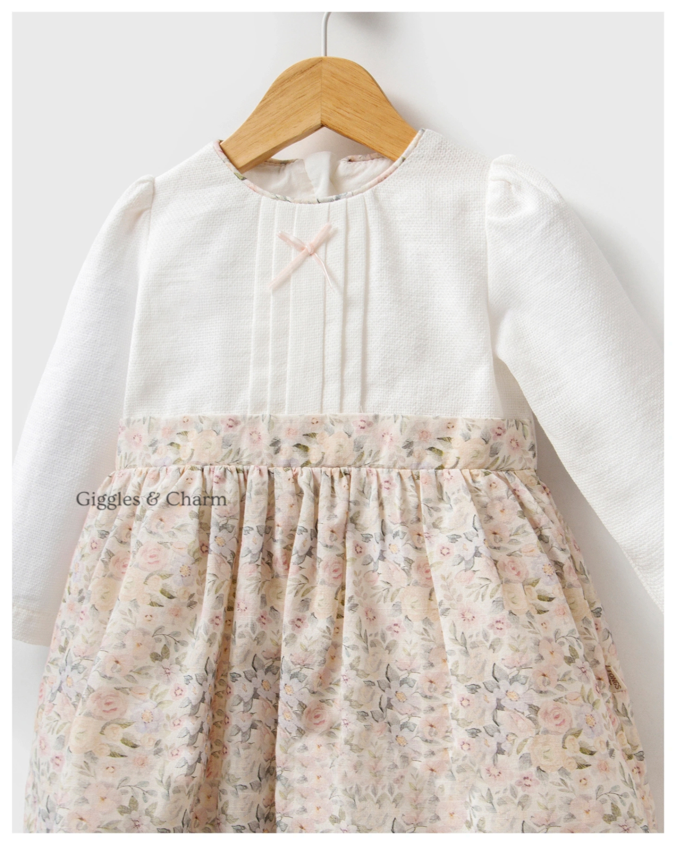 Floral Pintuck Dress set - Image 2