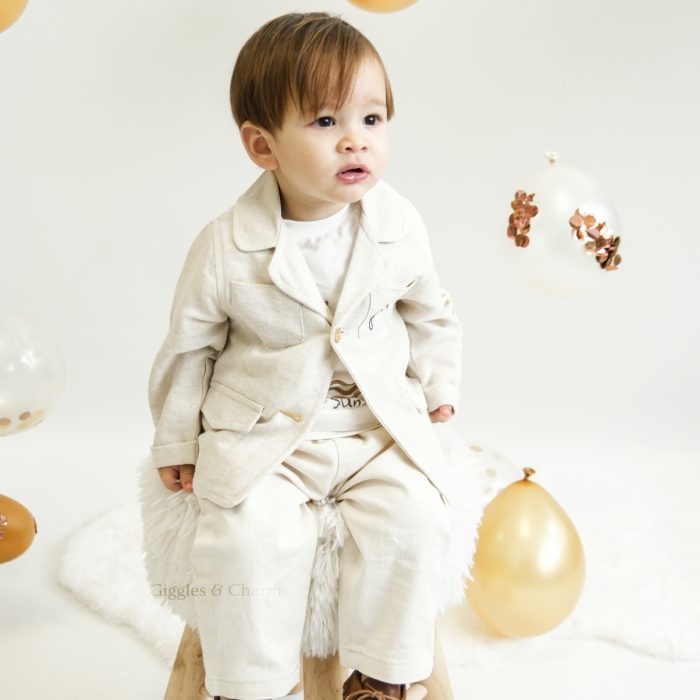 3 Piece Cotton Jacket set