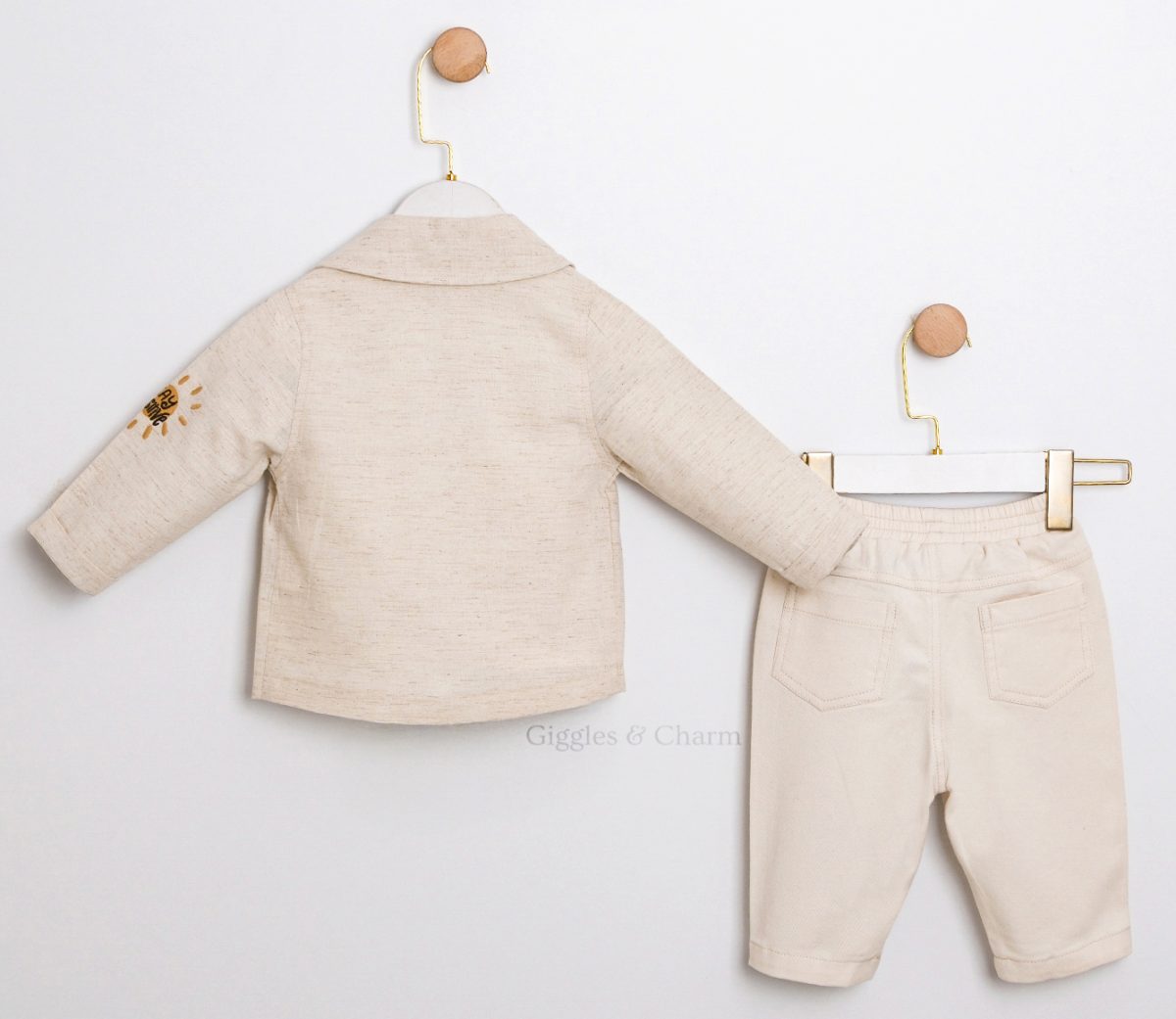 3 Piece Cotton Jacket set - Image 4