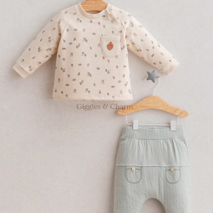 Acorn Top & Pants set