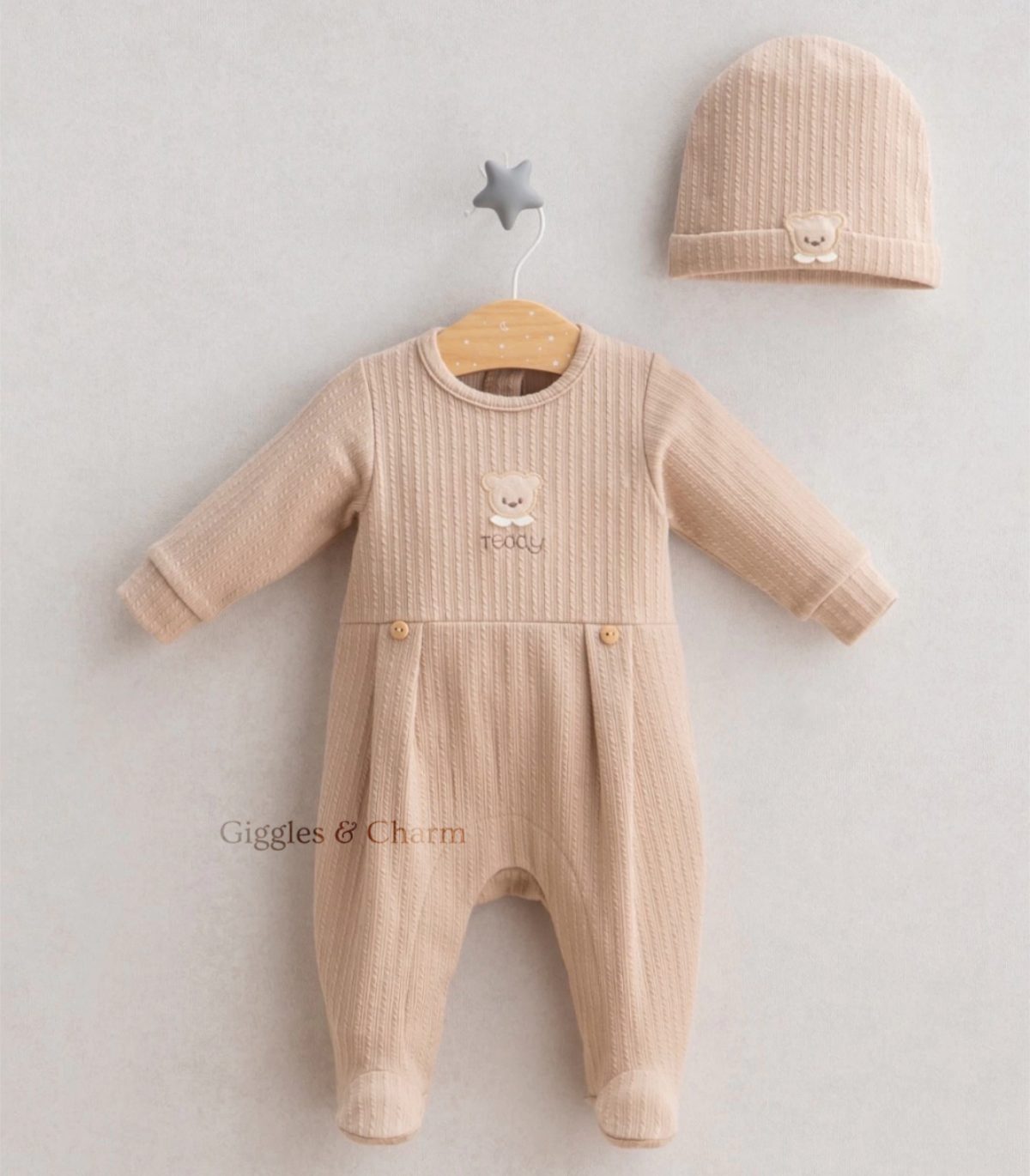 Bear Jumpsuit Set