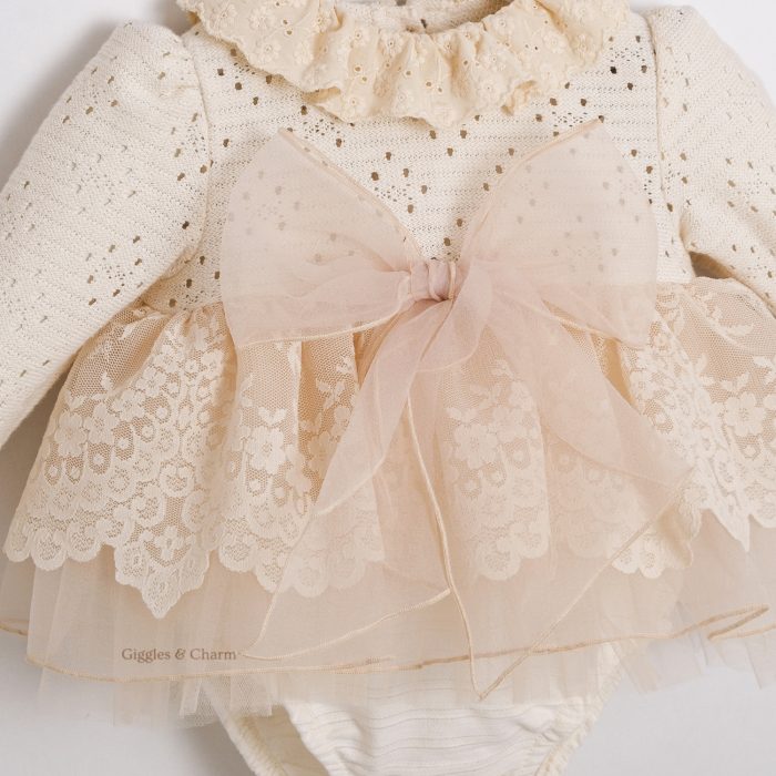 Boho tulle onesie