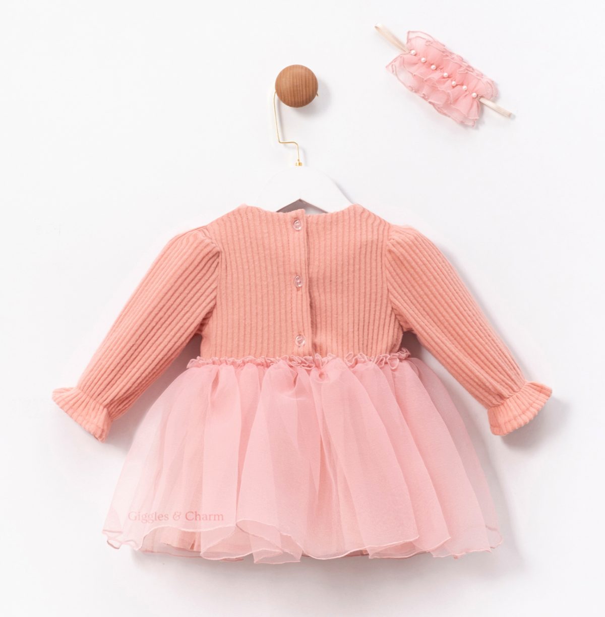 Plush Bunny dress with headband - Image 2