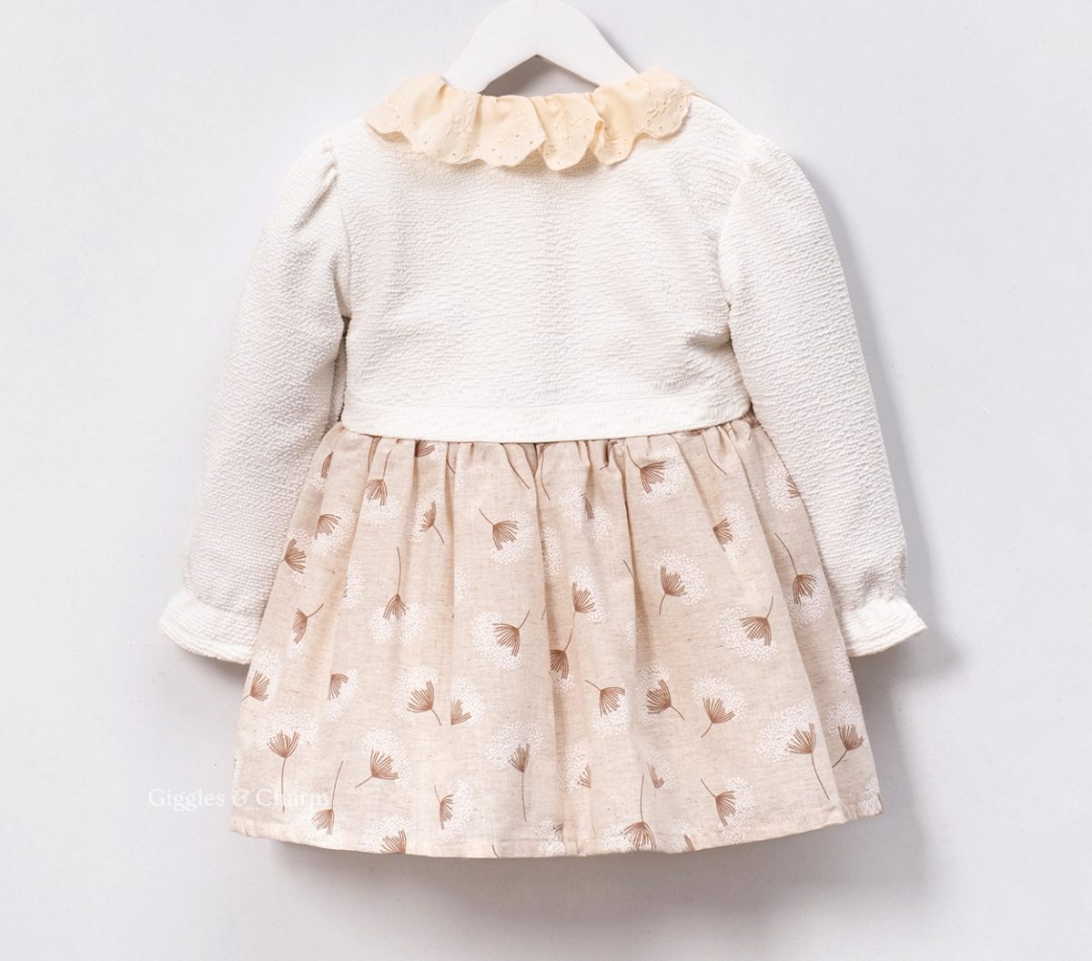 Cotton dress with Bollero - Image 3