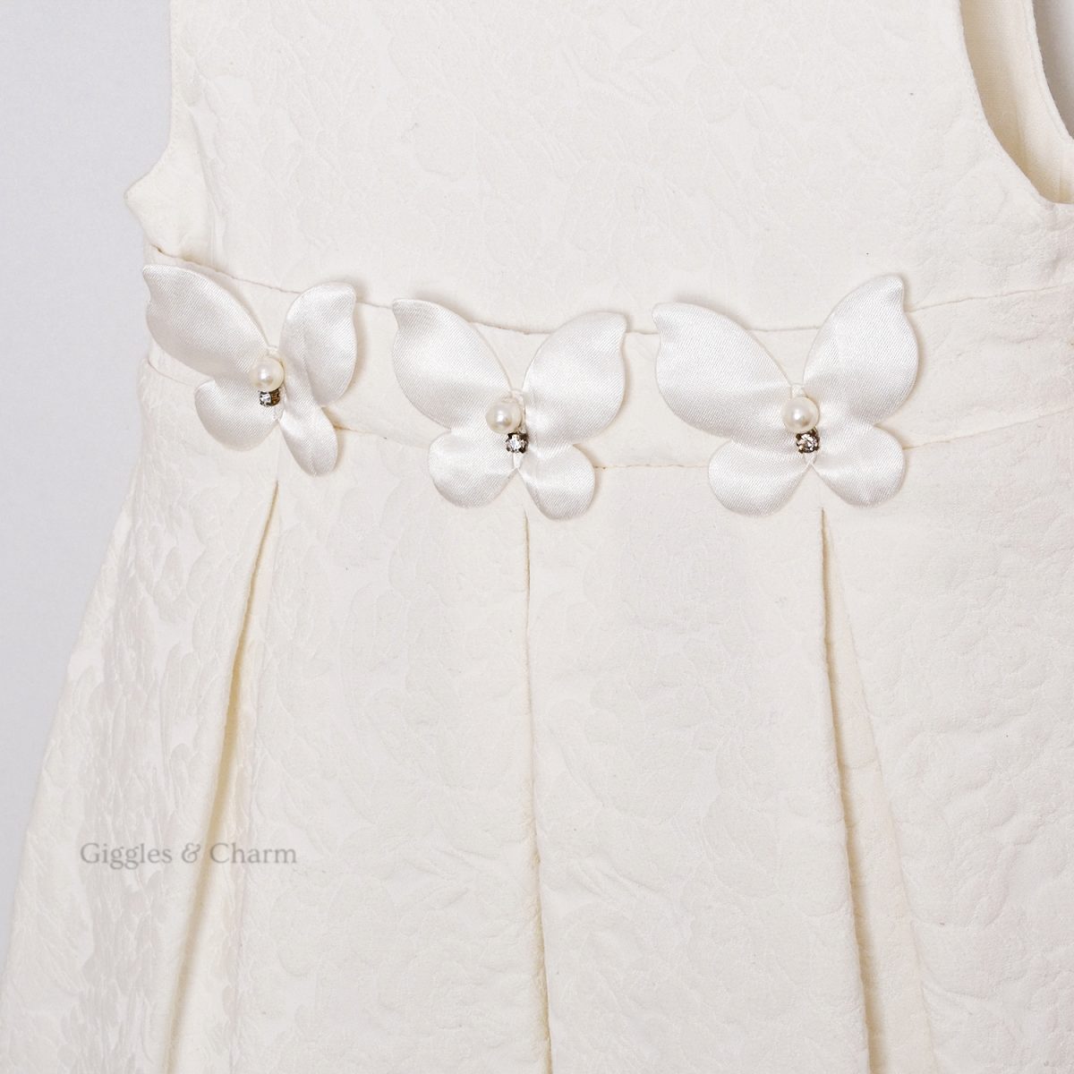 Jacquard butterfly design dress - Image 4