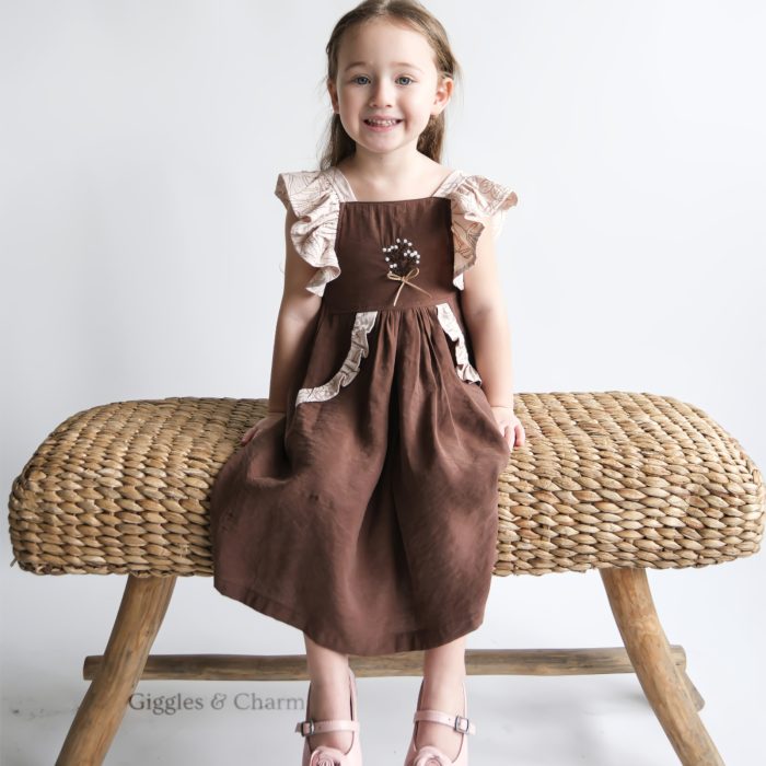 Elegant embroidered dress