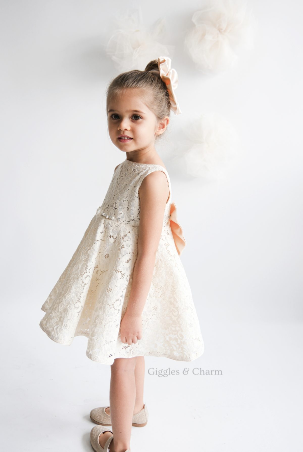 Lace overlay dress - Image 3