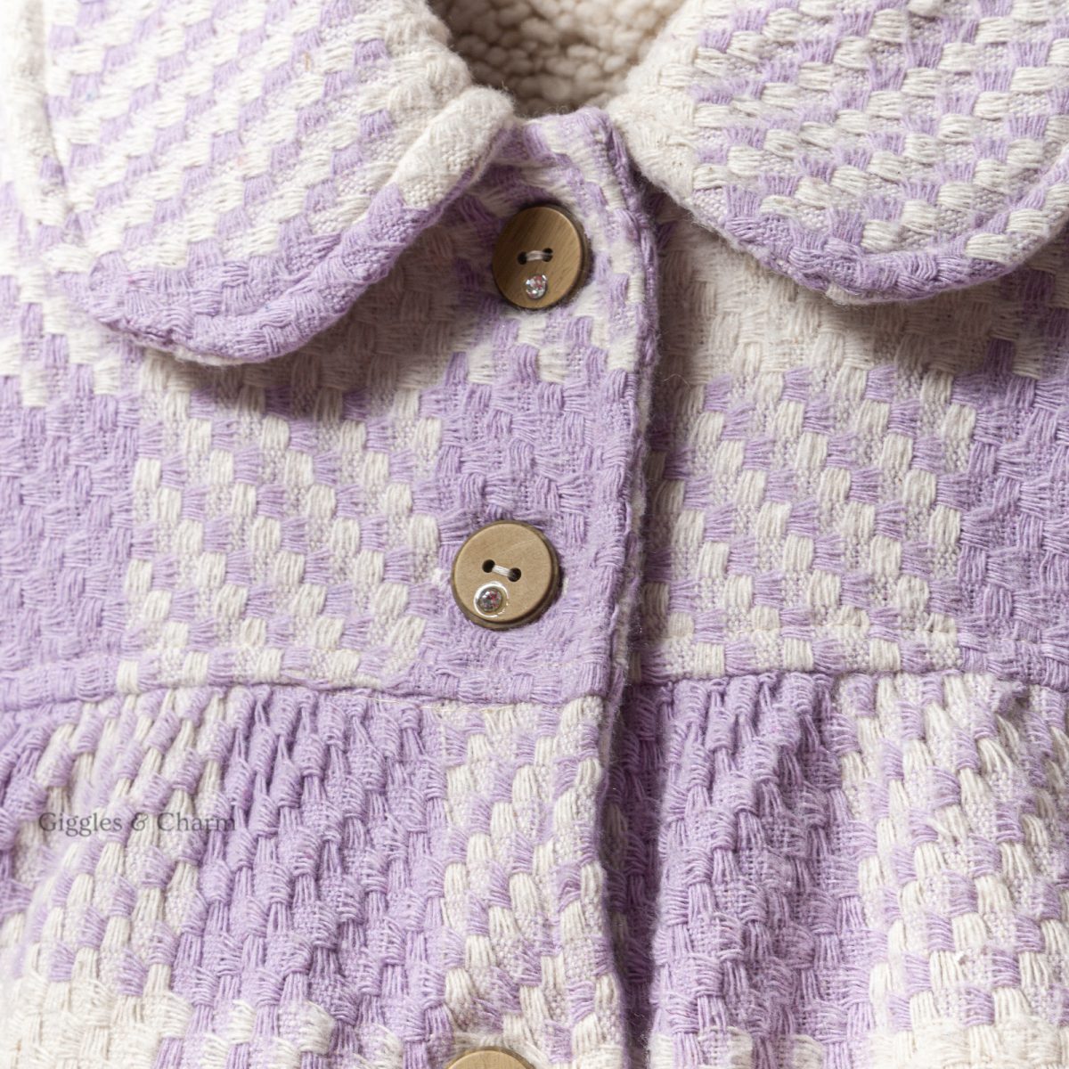 Retro Plaid Princess Coat - Image 2
