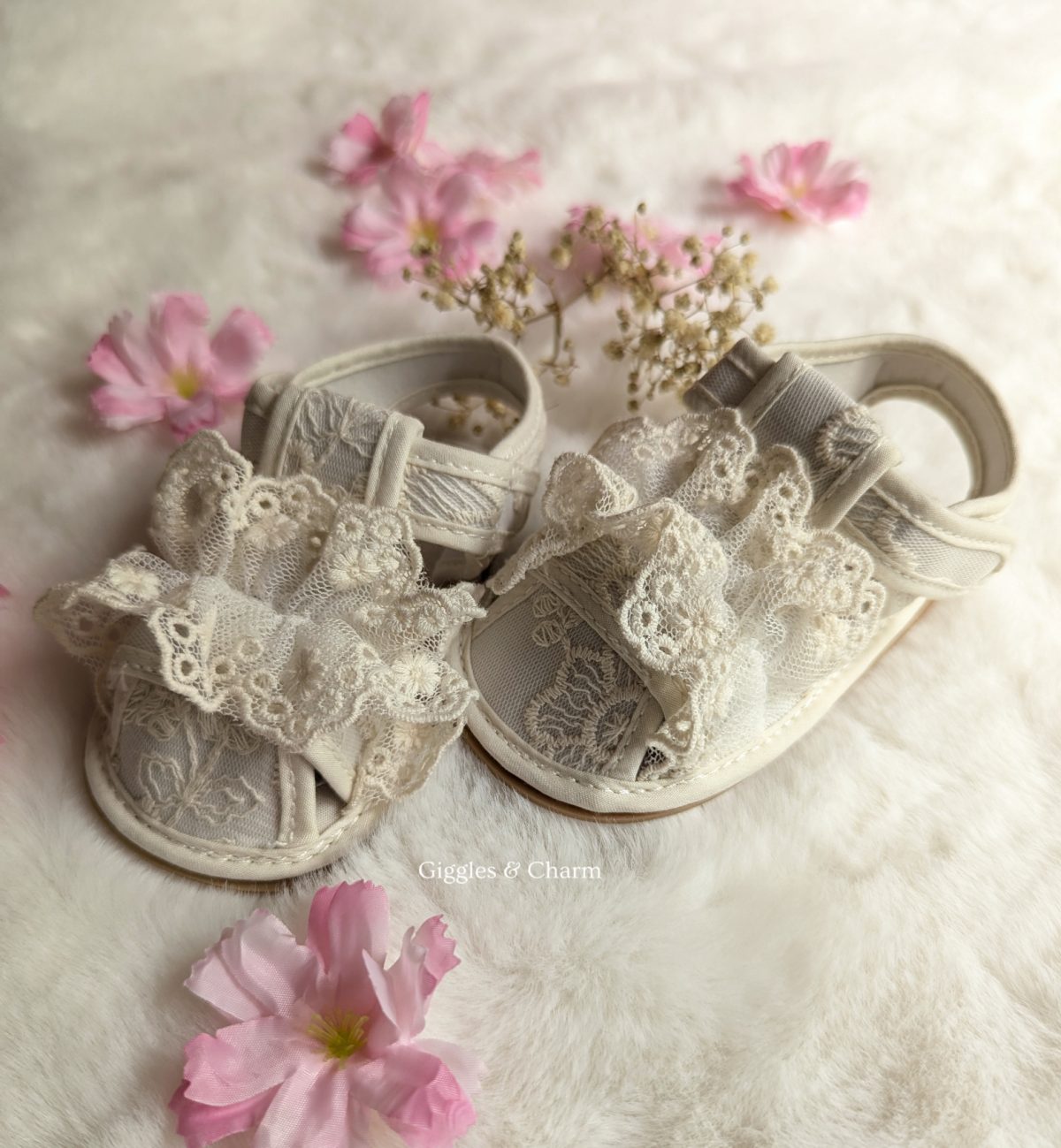 Pretty Lace Sandals - Image 2