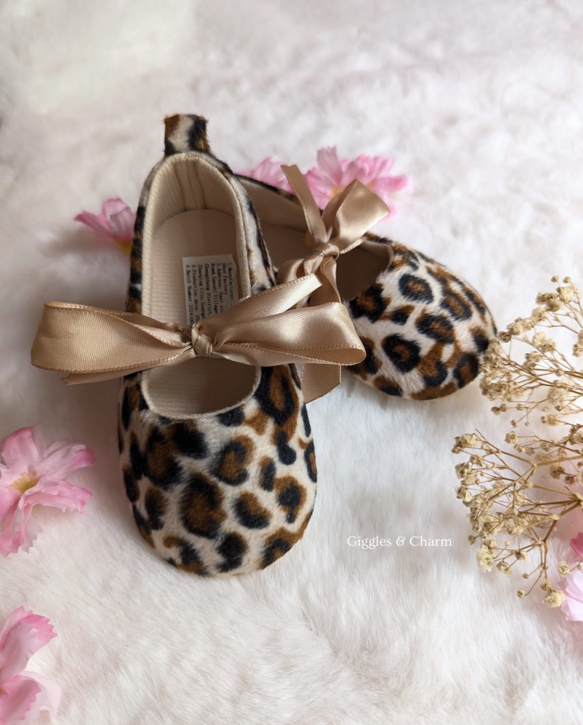 Fuzzy Leopard shoes